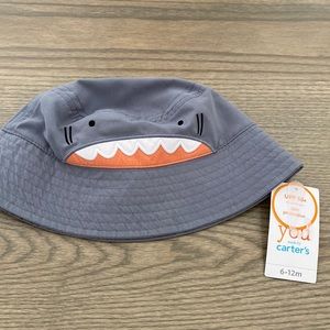 NWT Kids Shark Bucket Hat